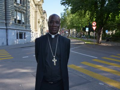 22.-23. Juni 2019 - Bischof Barthélemy aus Kamerun in Bern